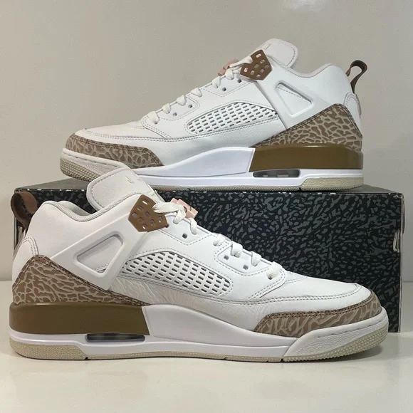 [BRAND NEW] AIR JORDAN SPIZIKE LOW ARCHAEO BROWN MENS SHOES SIZE 11 SNEAKERS - Picture 3 of 9